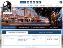 Tablet Screenshot of ladysmith.ca